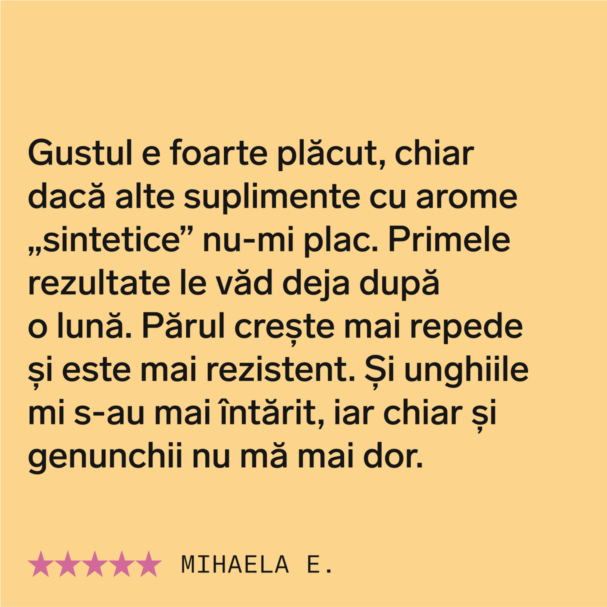 Colagen premium cu acid hialuronic și vitaminele C și E (aromă de mango)