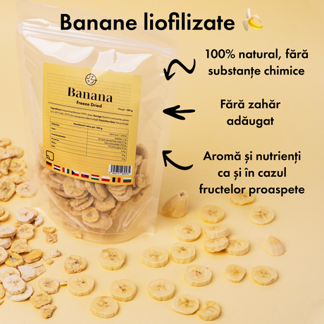 Banane liofilizate 🍌