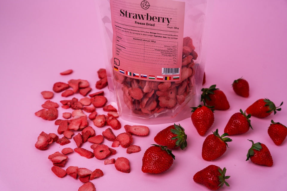 Căpșuni liofilizate 🍓