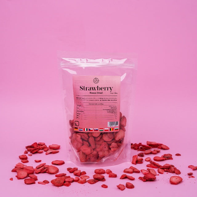 Căpșuni liofilizate 🍓