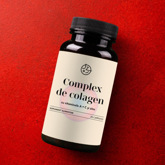 Complex de colagen cu vitaminele A + C și zinc (vegetarian)