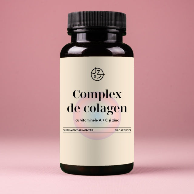 Complex de colagen cu vitaminele A + C și zinc (vegetarian)
