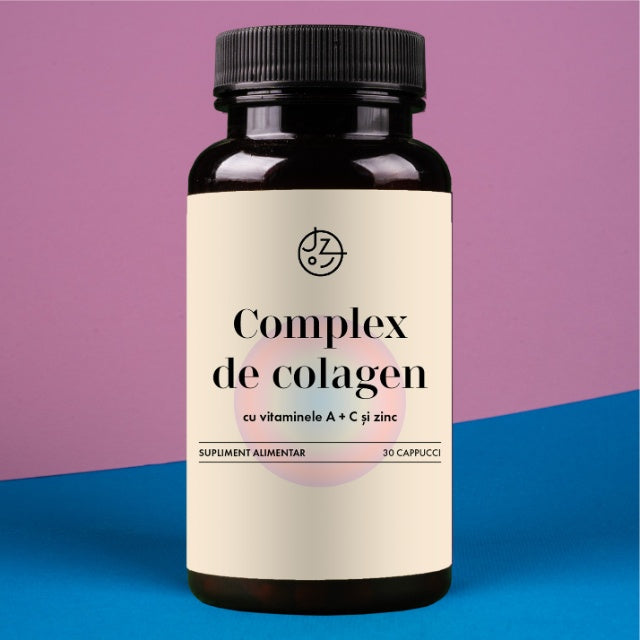 Complex de colagen cu vitaminele A + C și zinc (vegetarian)