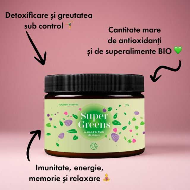 Complex verde cu aromă de fructe de pădure