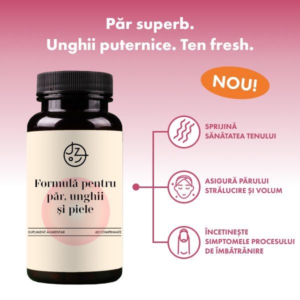 Formulă pentru păr, unghii și piele