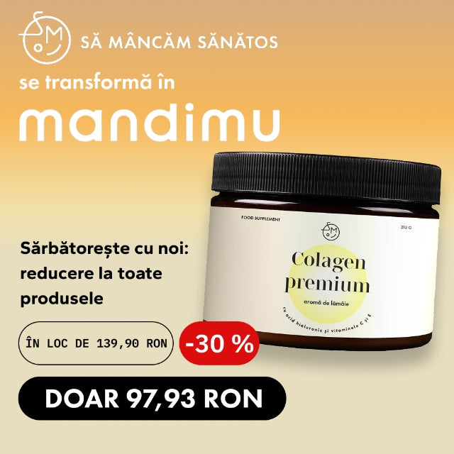 Colagen premium cu acid hialuronic și vitaminele C și E (aromă de lămâie)