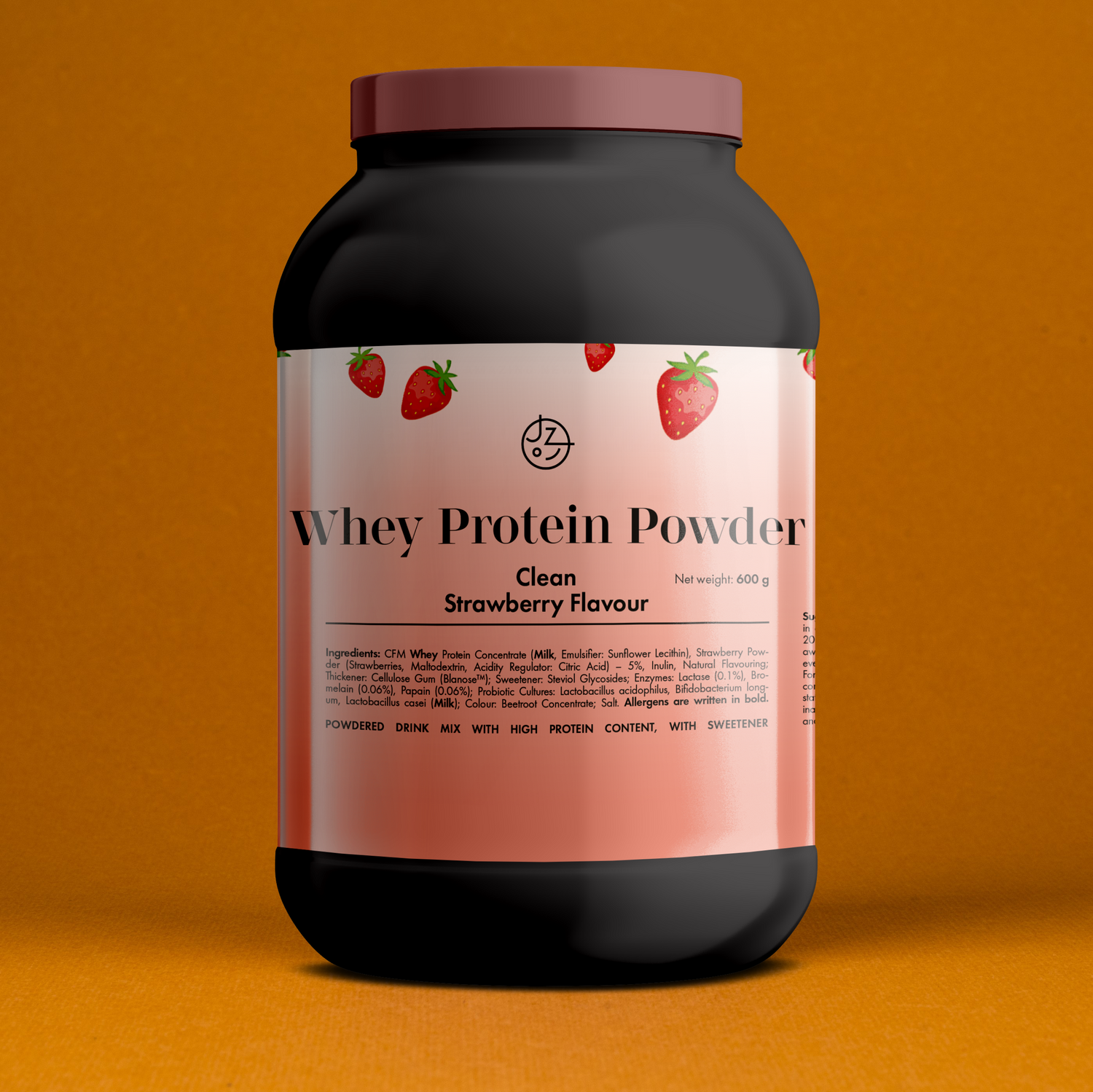 Pudră proteică din zer cu aromă de căpșuni 🍓