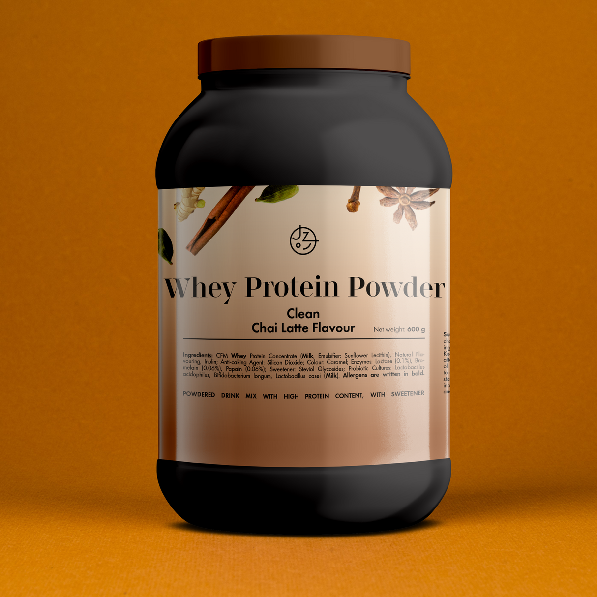 Pudră proteică din zer cu aromă de chai latte 🍂