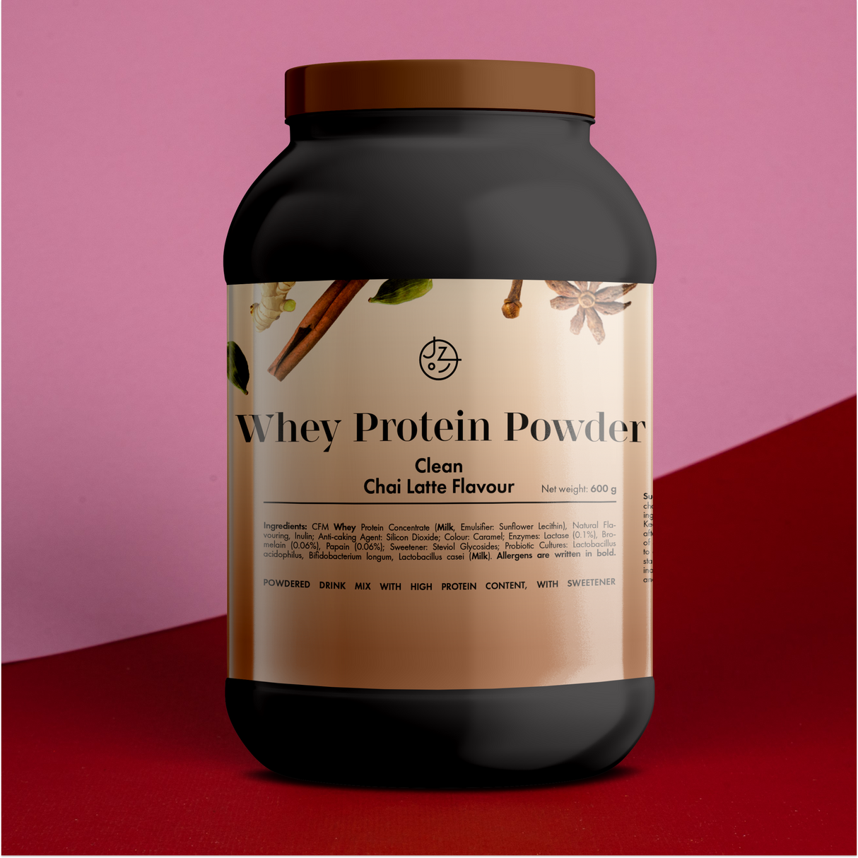 Pudră proteică din zer cu aromă de chai latte 🍂
