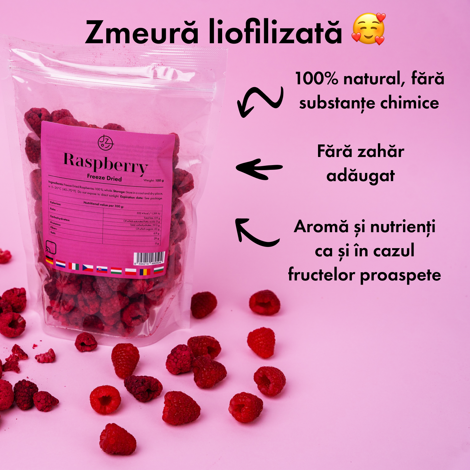 Zmeură liofilizată 🥰