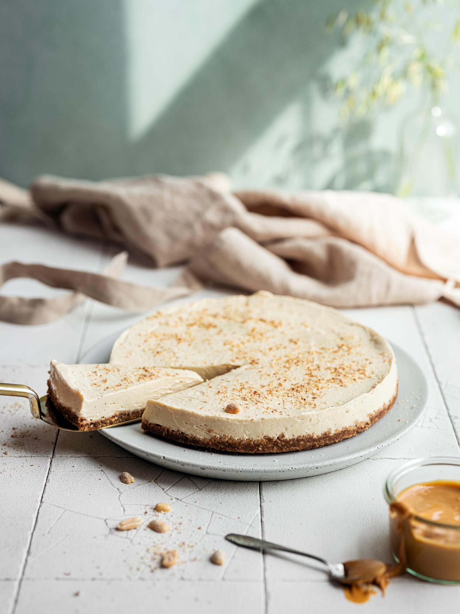 Cheesecake cu arahide