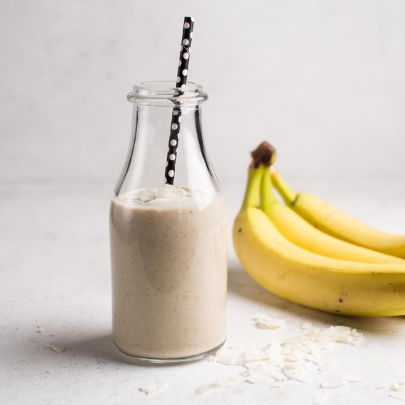 Smoothie cu banane și cocos