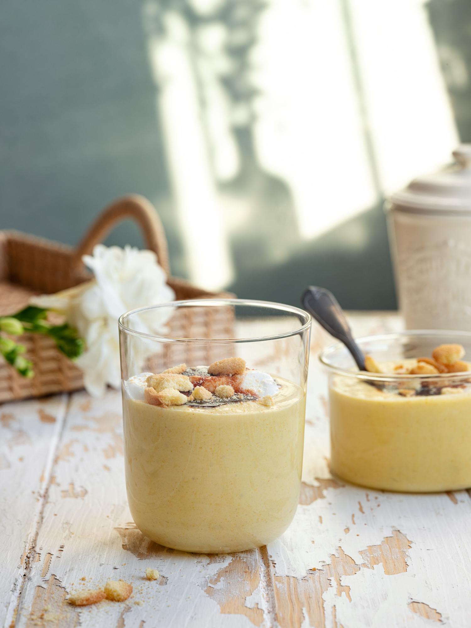 Budincă de banane fără ouă