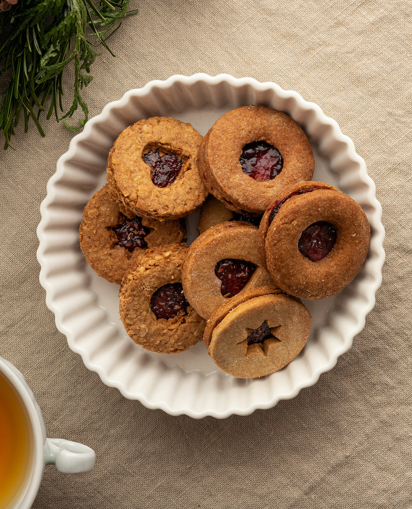 Fursecuri Linzer fără gluten