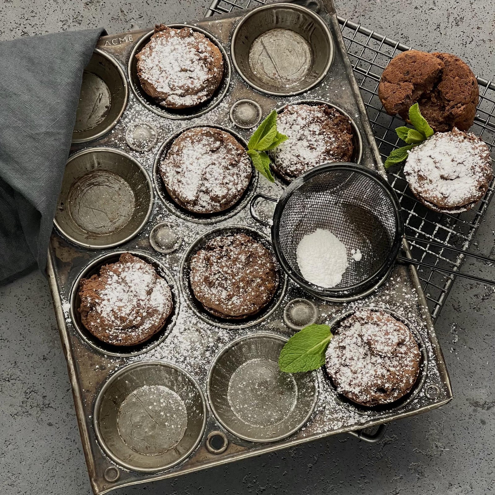 Muffins din fasole