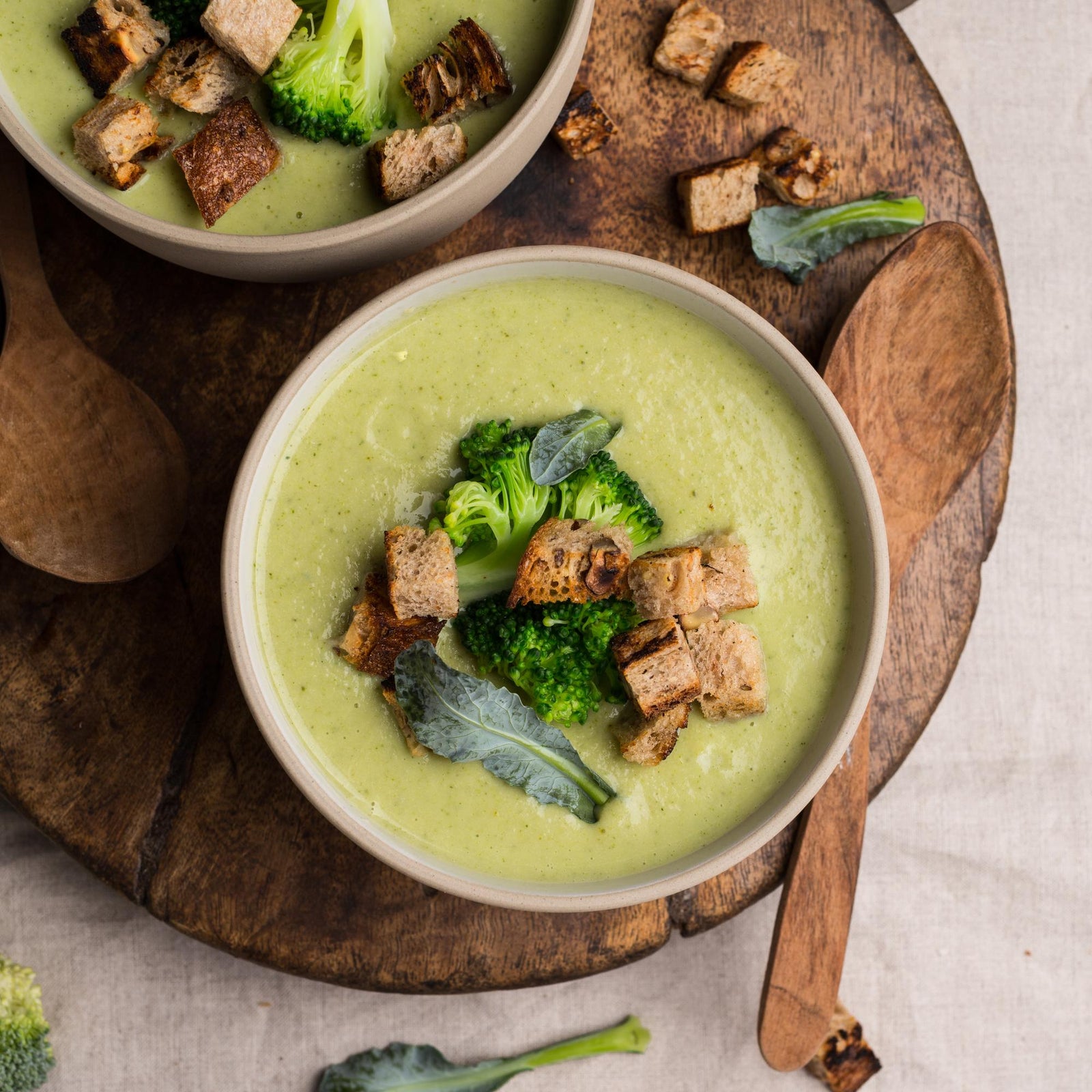 Supă cremă de broccoli