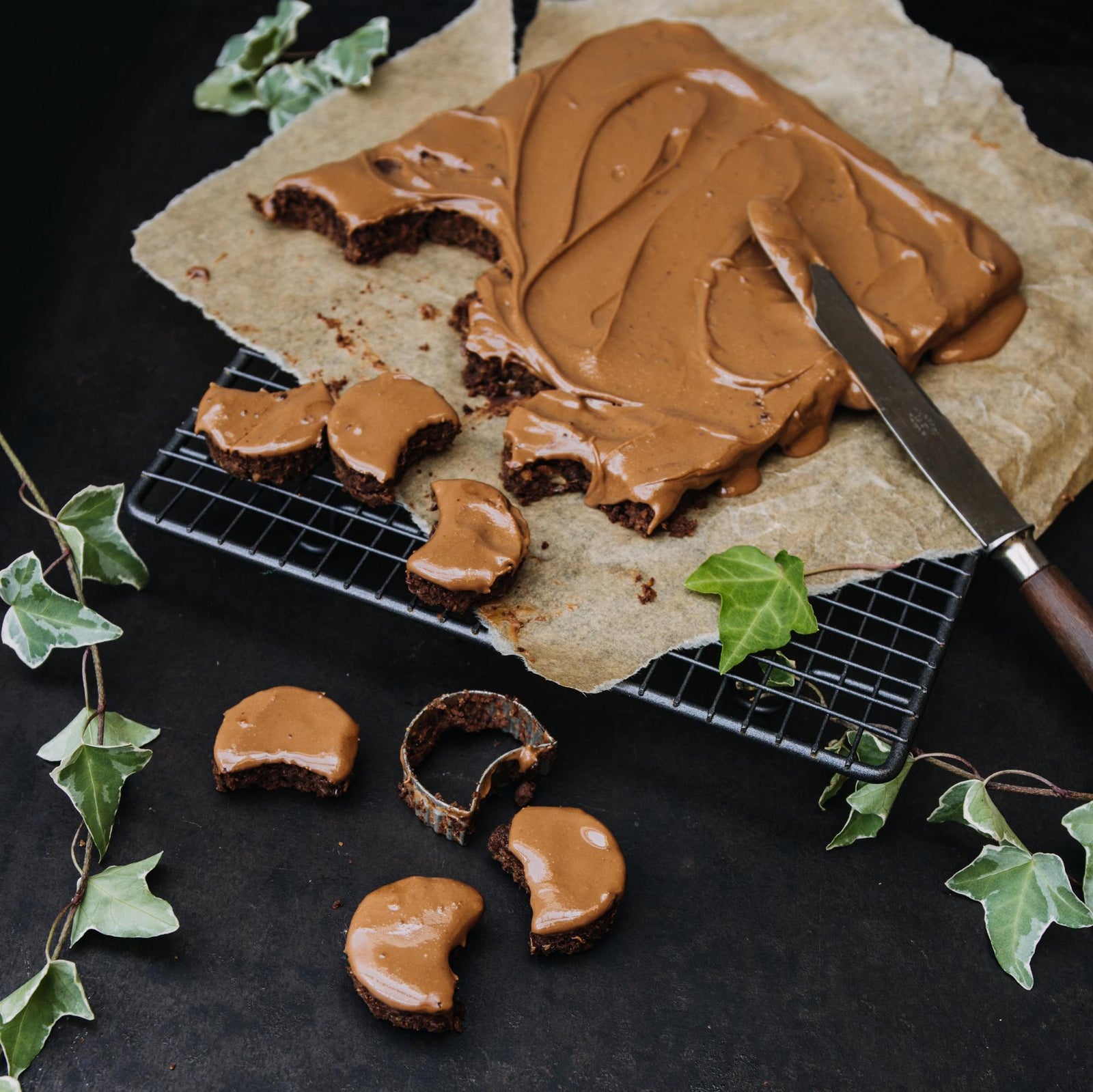 Semilune de brownies