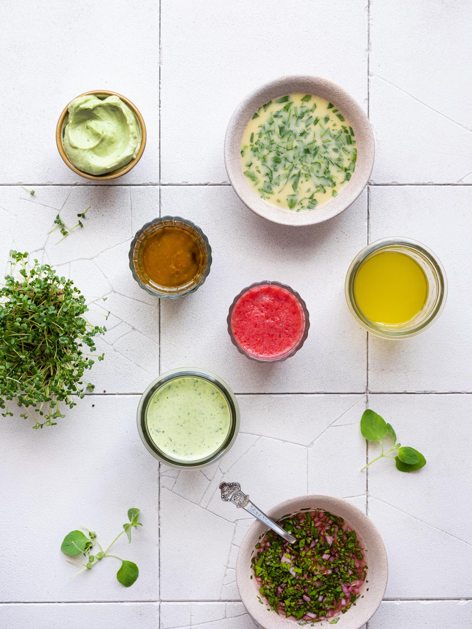 Dressing cu ierburi aromatice