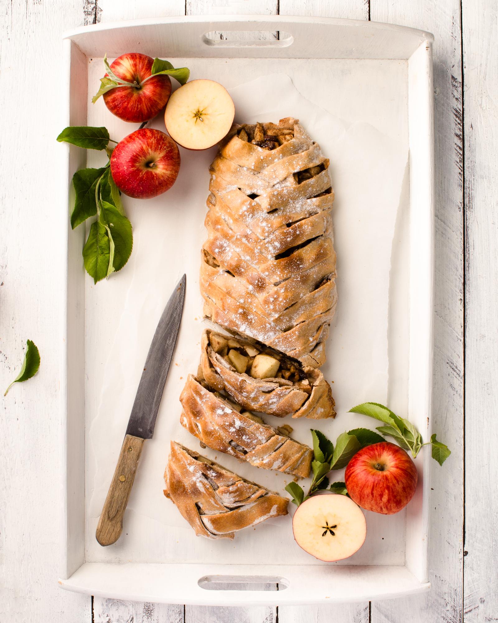 Strudel din făină integrală