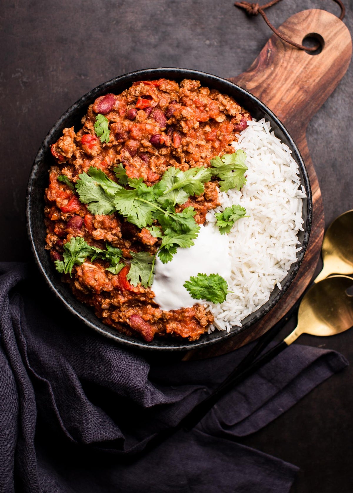 Chilli con carne din cămară