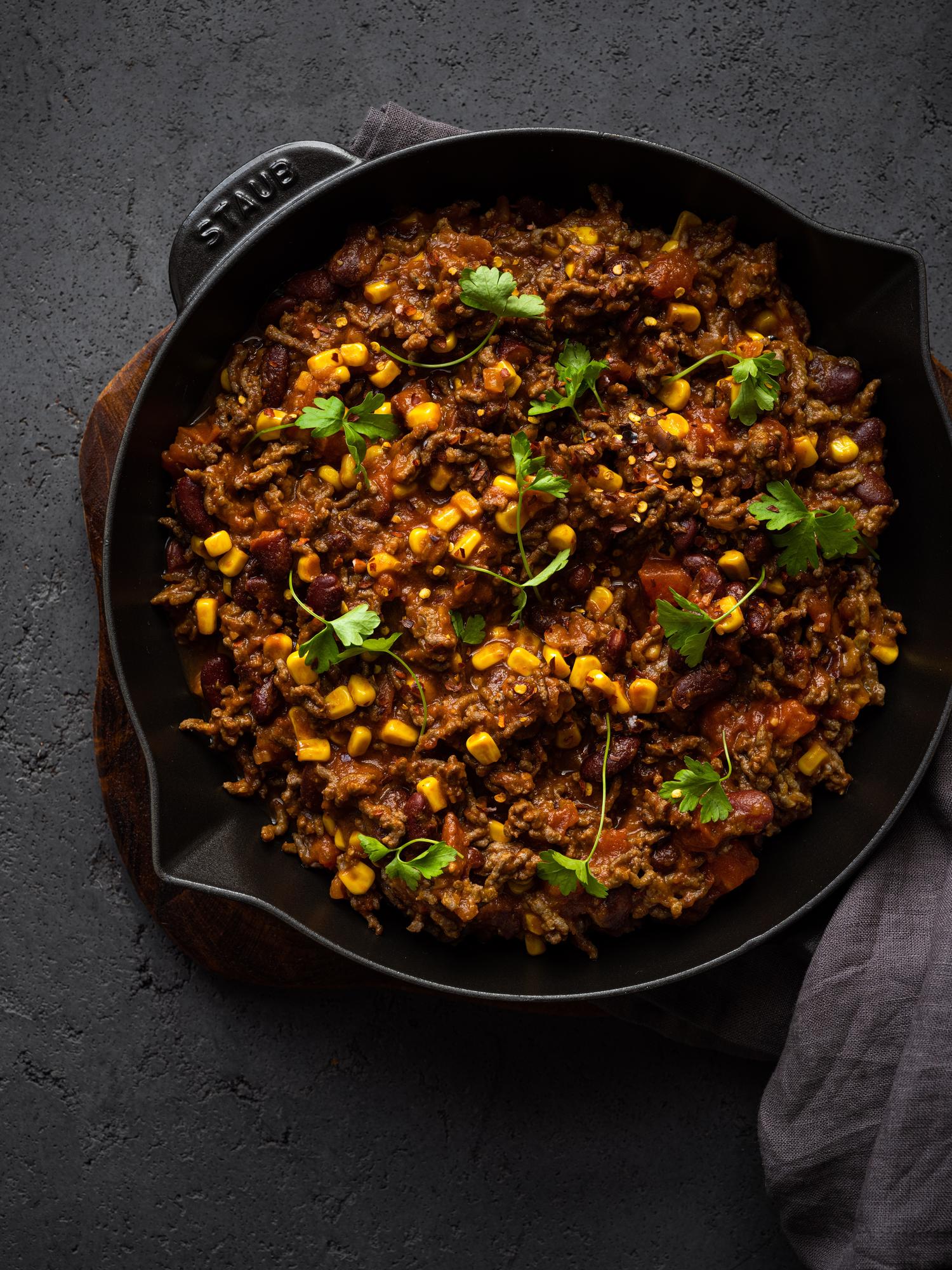 Chili con carne în 30 de minute