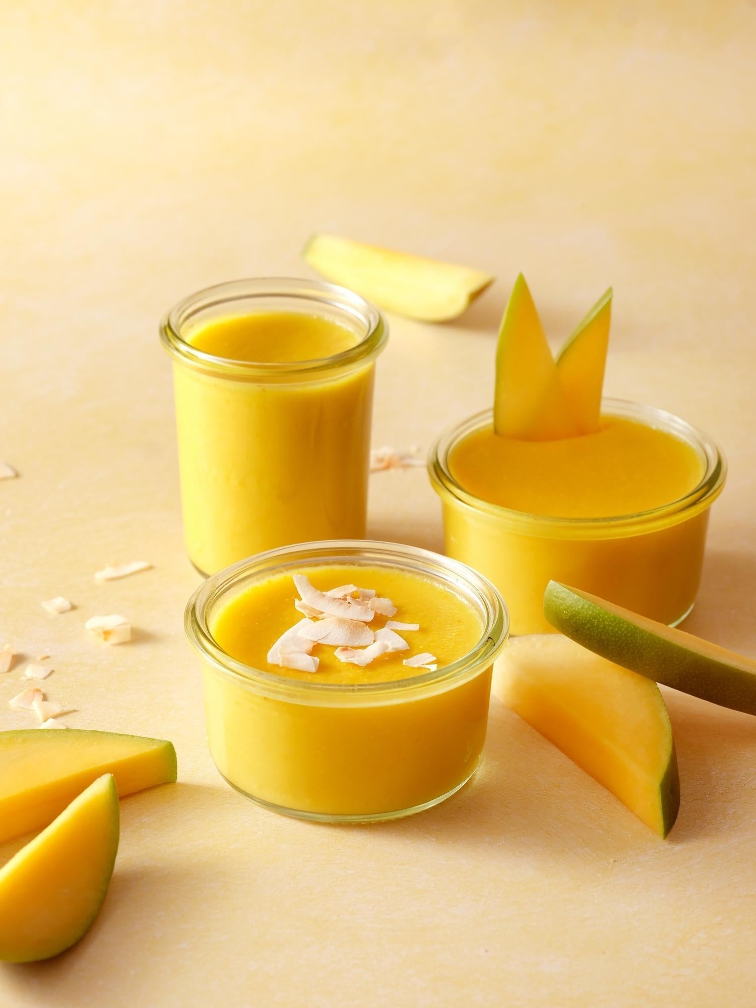 Budincă chinezească de mango