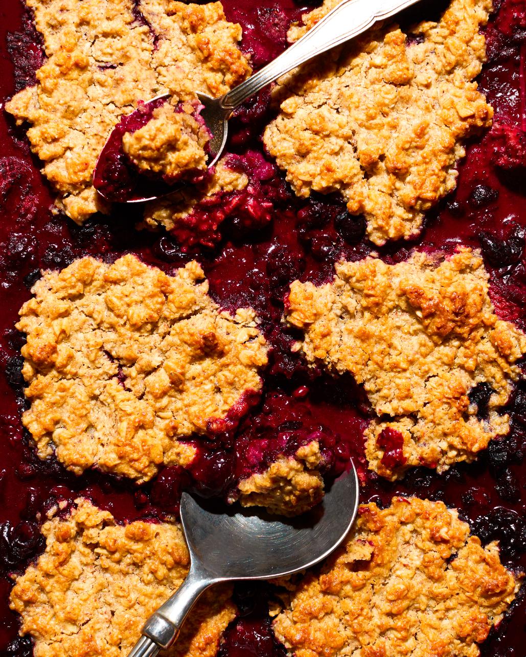 Cobbler cu fructe de pădure