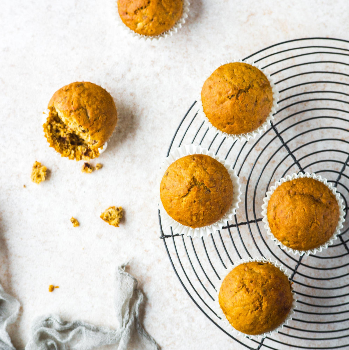 Muffins cu unt de arahide