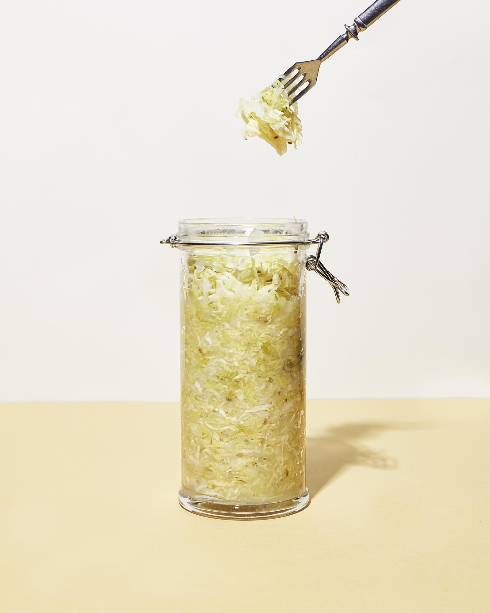 Conopidă fermentată cu curry
