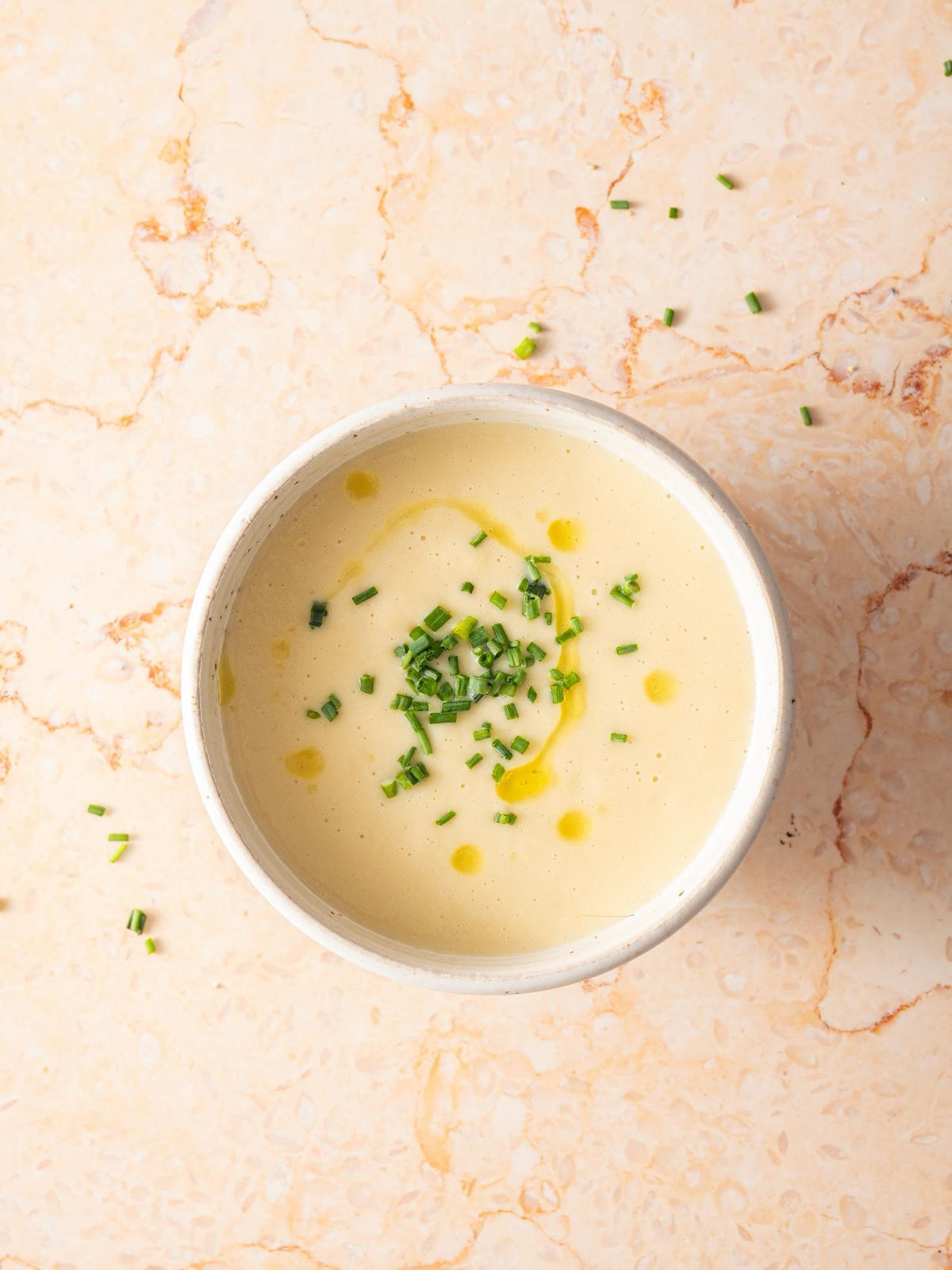 Supă franțuzească de praz (vichyssoise)