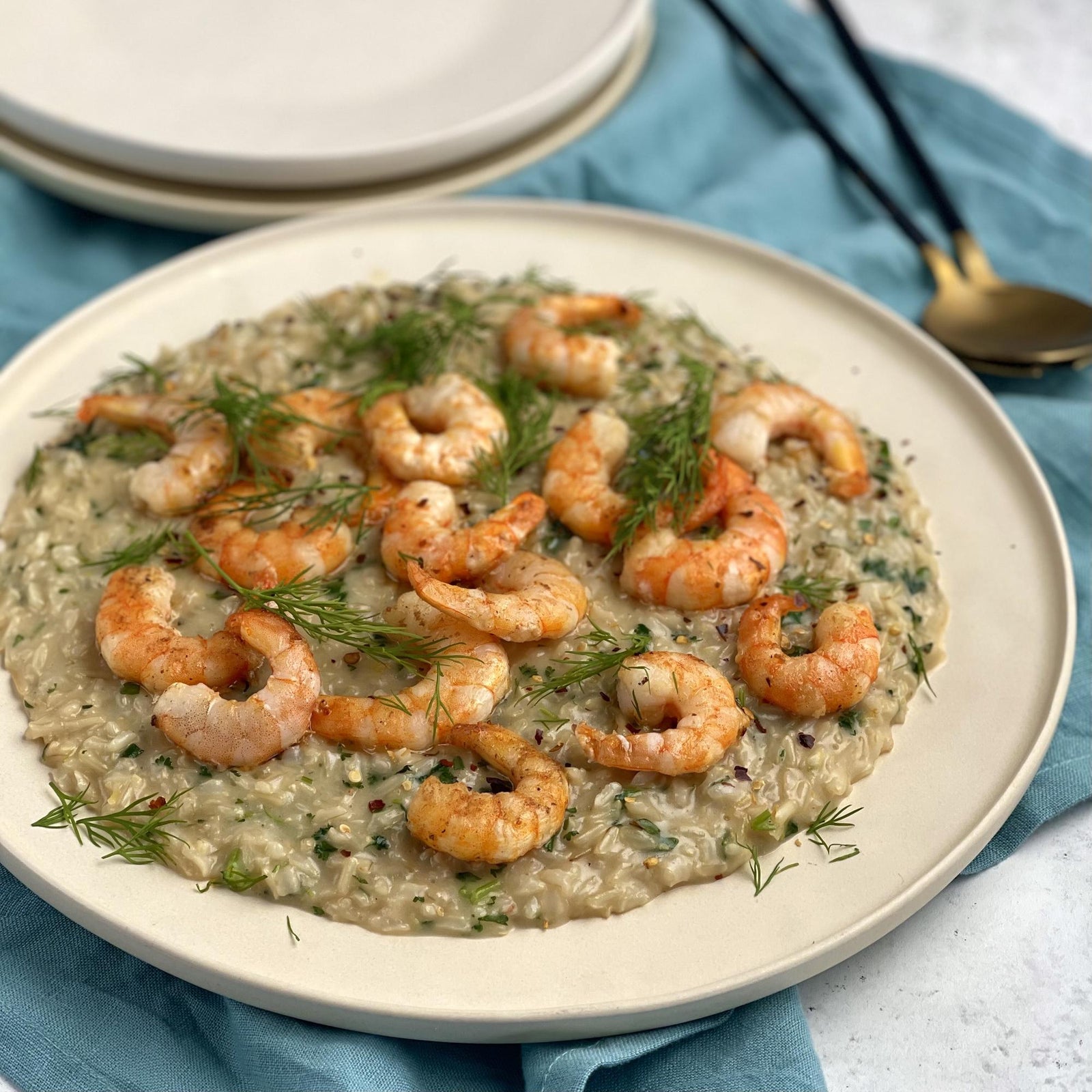 Risotto cu creveți
