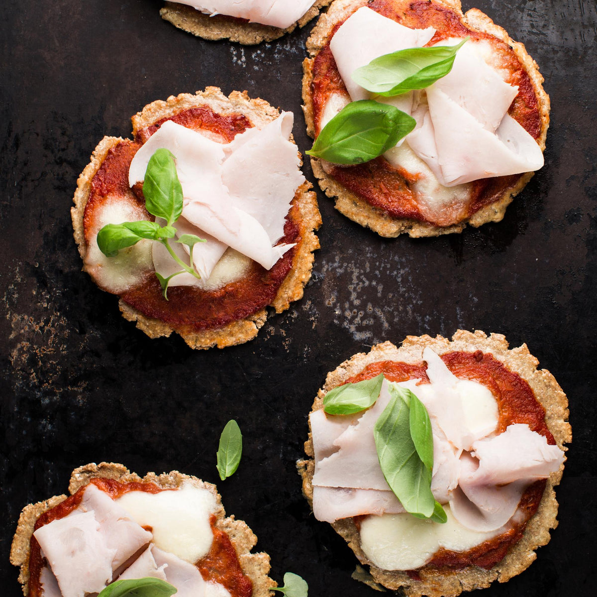 Mini pizza din ovăz
