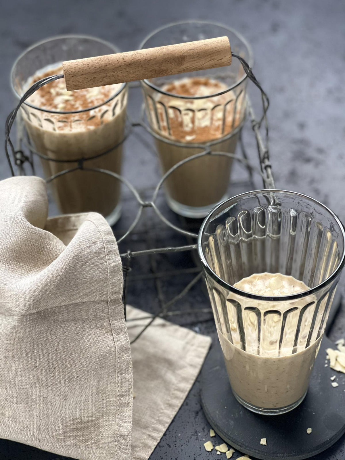 Milkshake de toamnă cu curmale