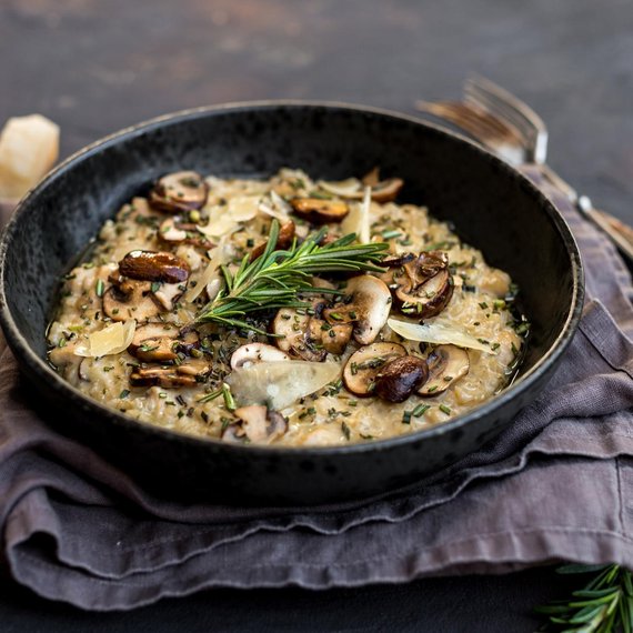 Risotto cu pui și ciuperci
