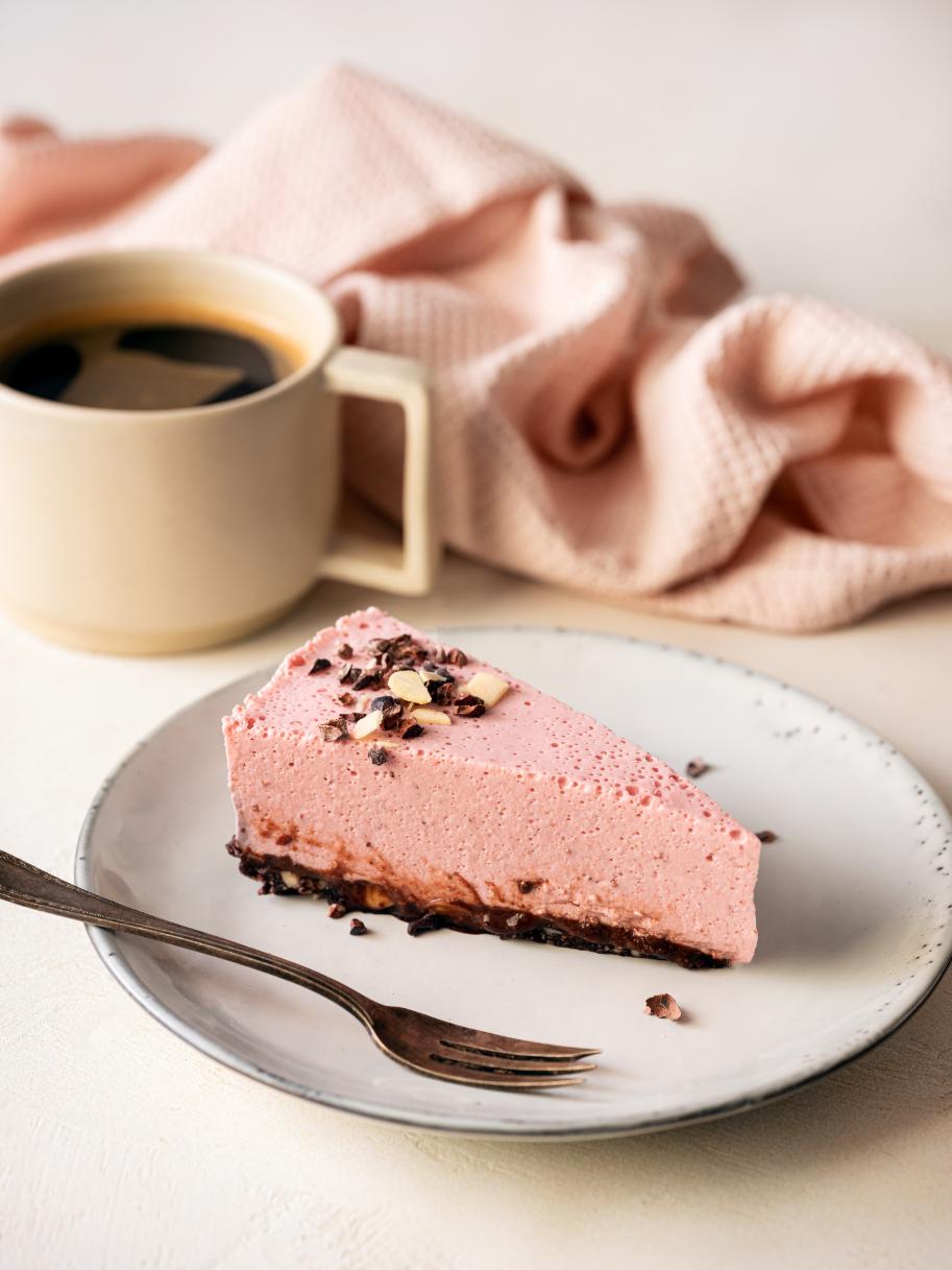 Cheesecake cu căpșuni