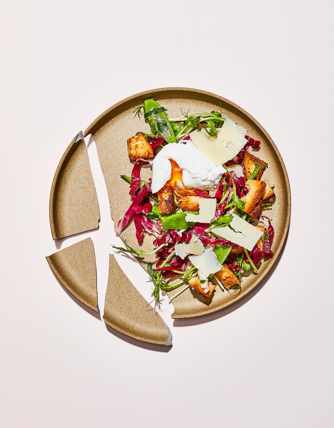 Panzanella de primăvară