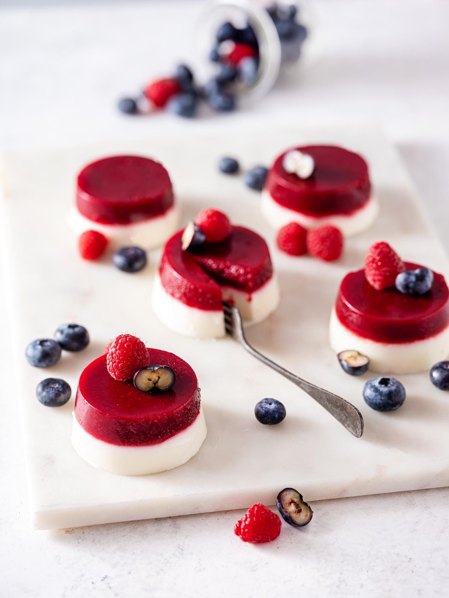 Panna cotta cu iaurt