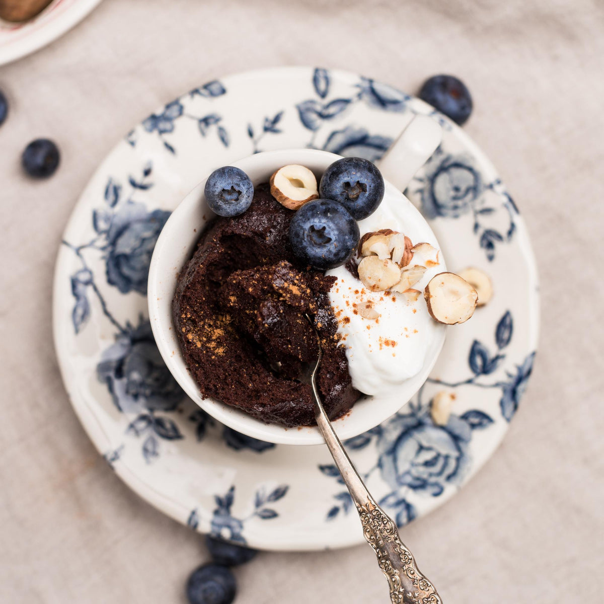 Mug cake cu cacao