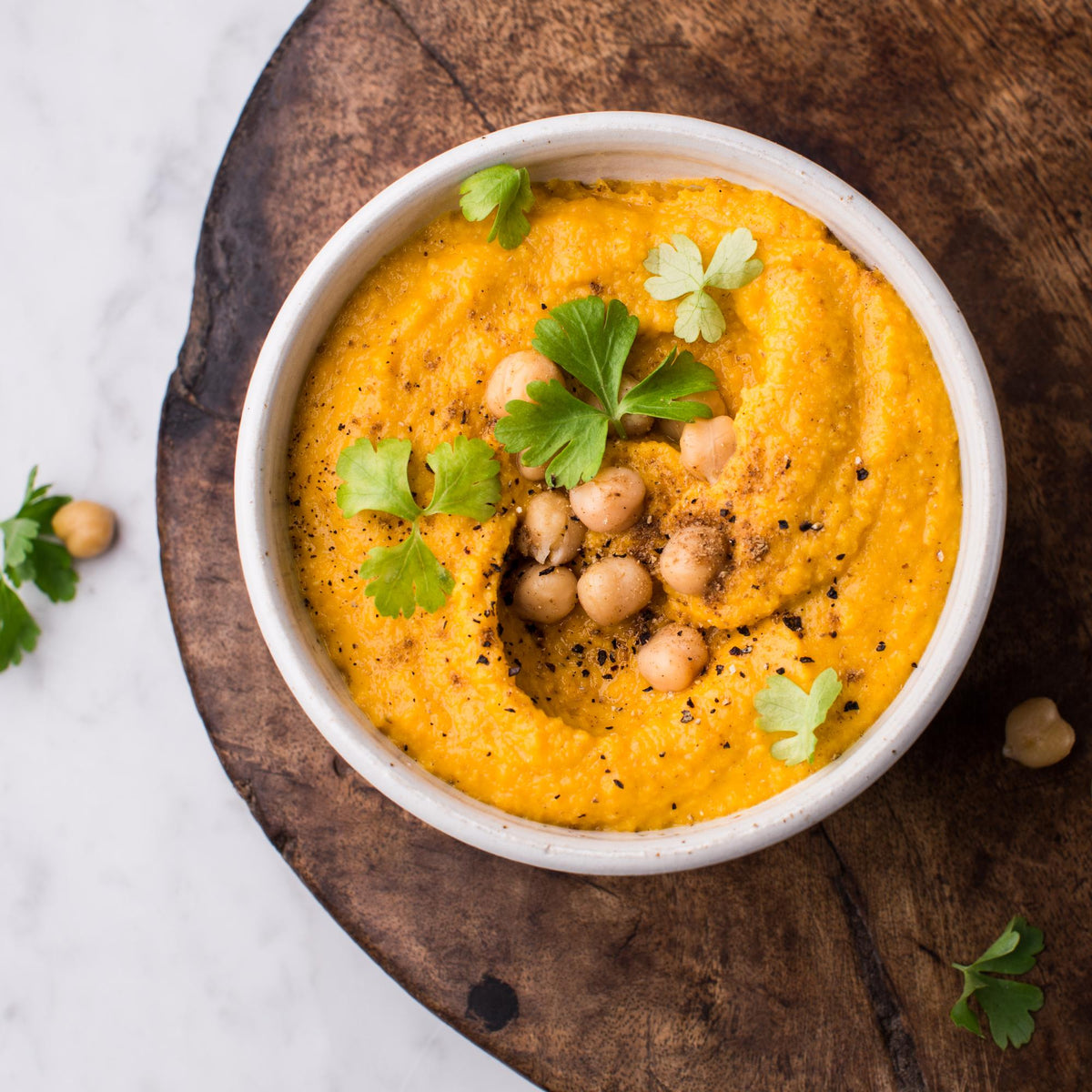 Hummus de morcovi