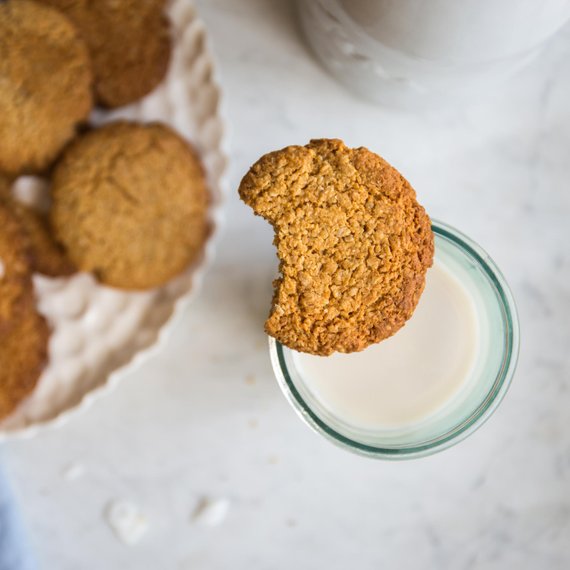 Biscuiți cu cocos și vanilie