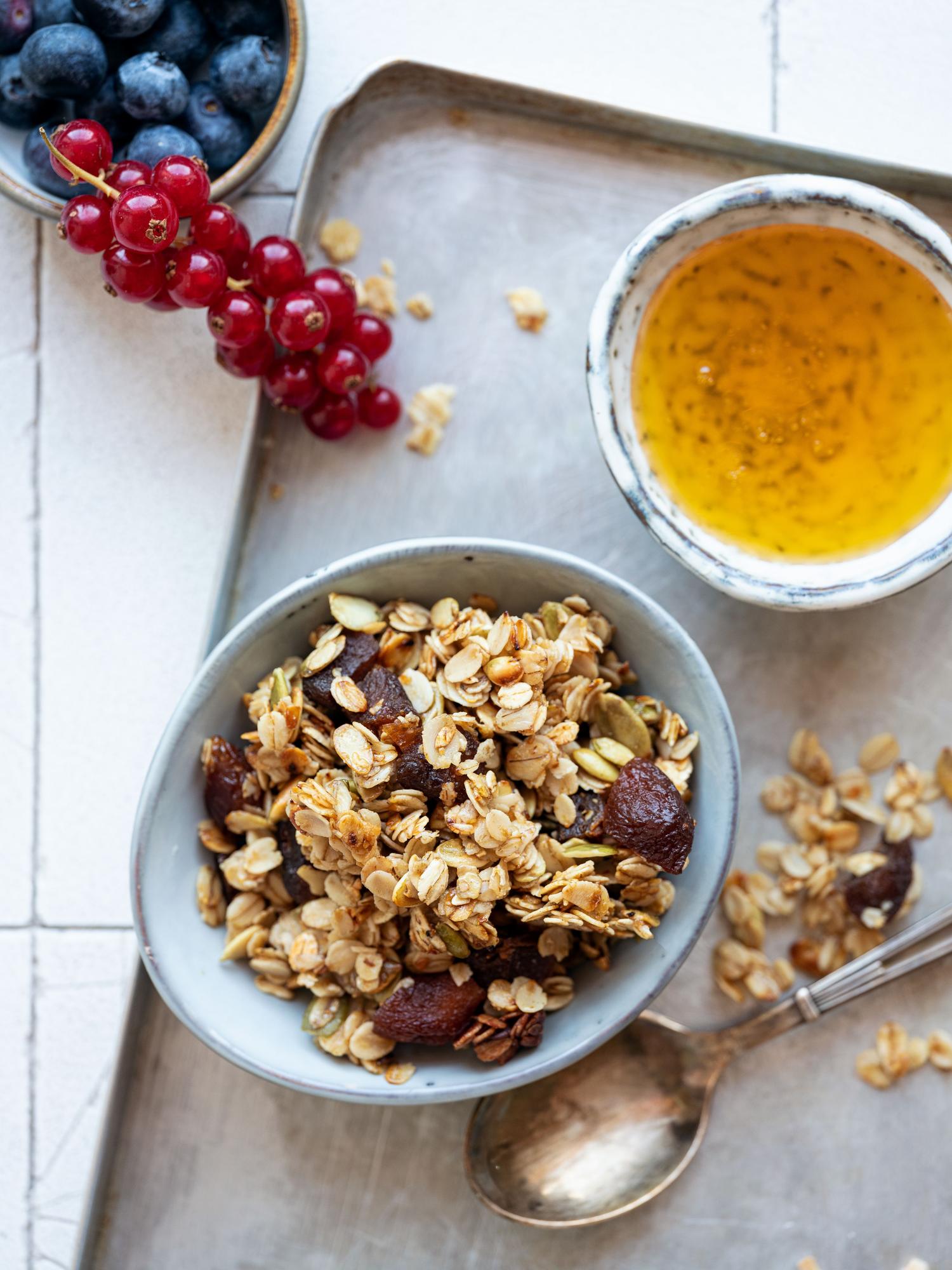 Granola de cocos la tigaie