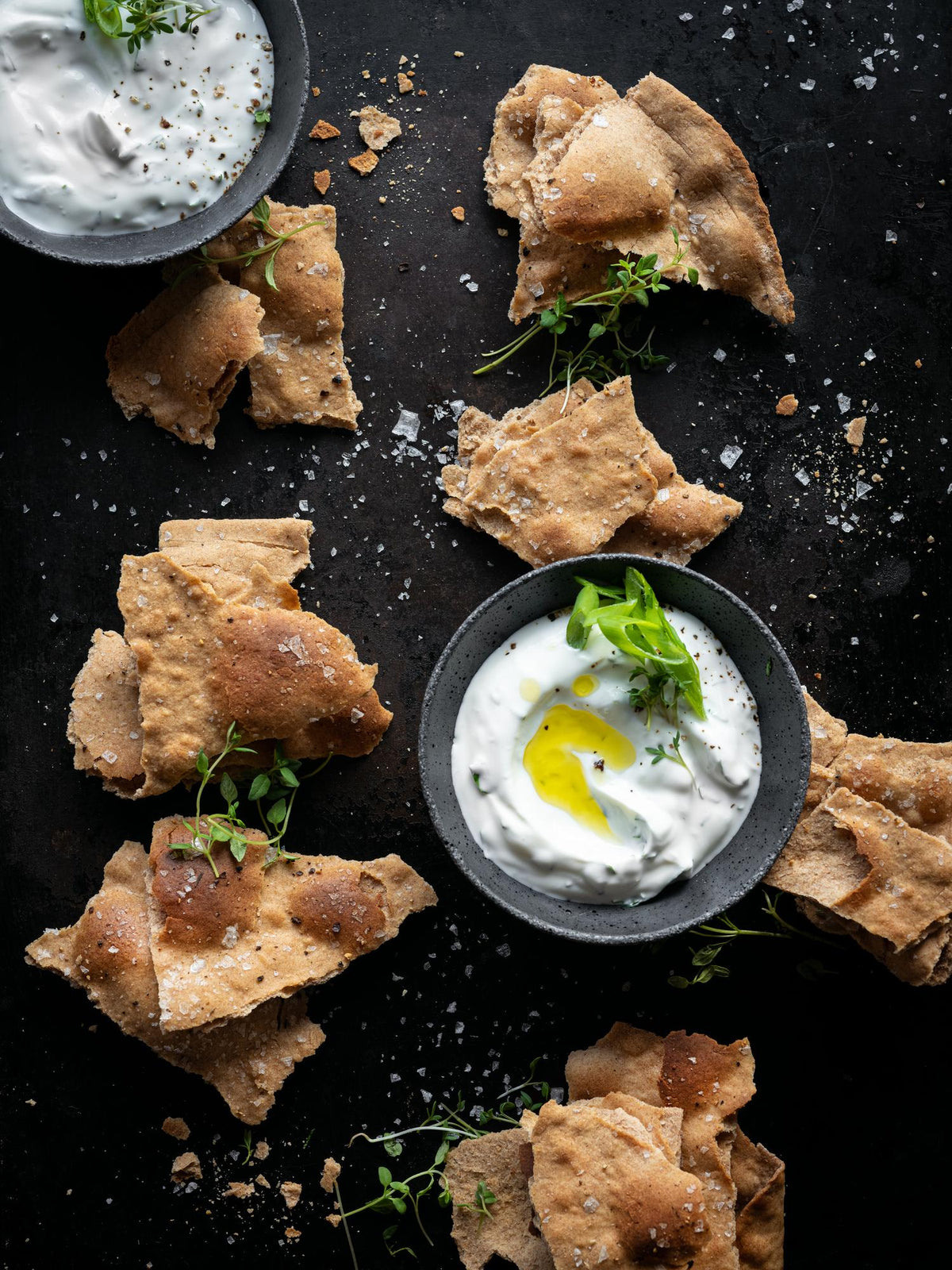 Crackers din patru ingrediente