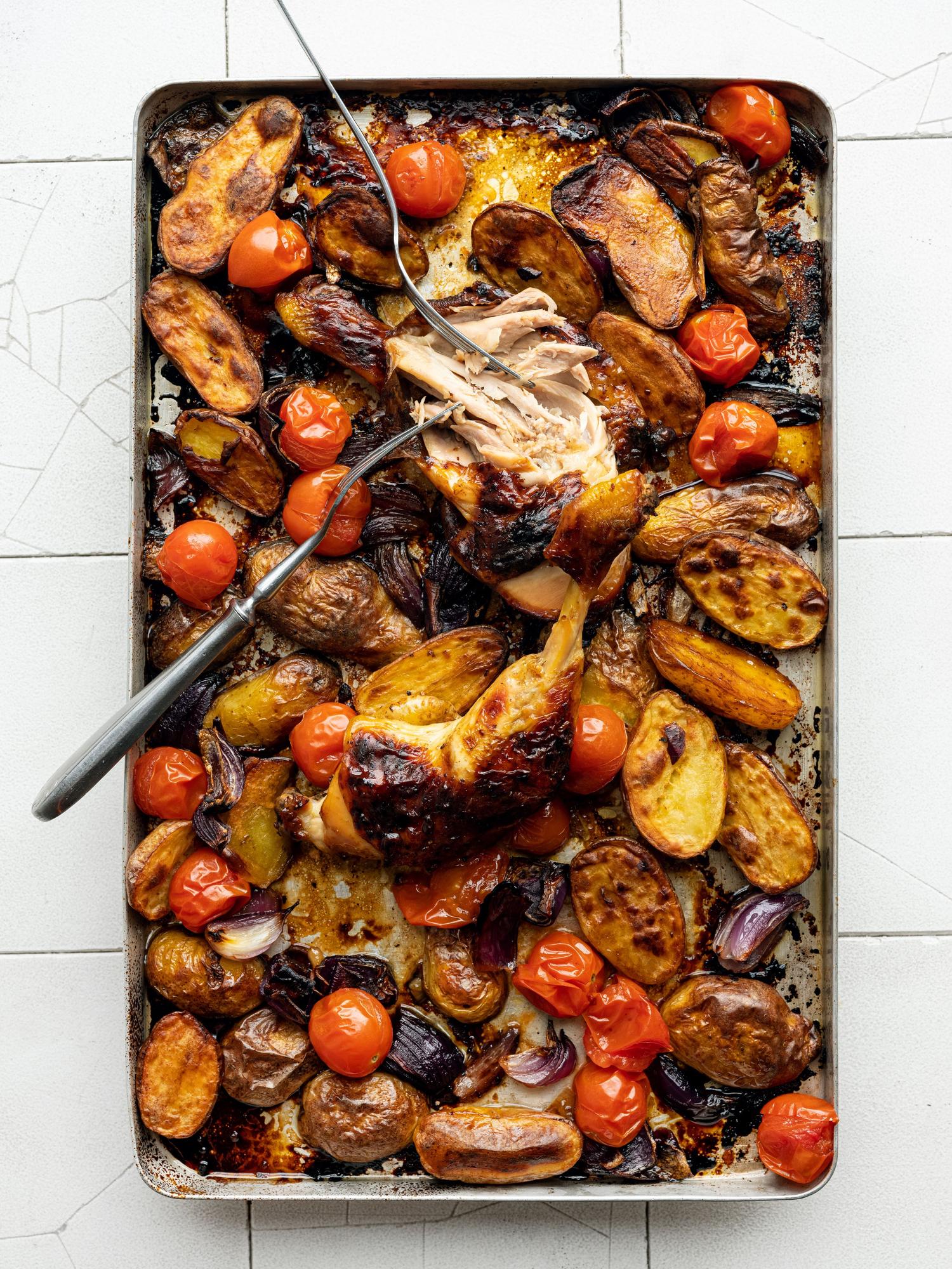 Amestec de pui cu oțet balsamic