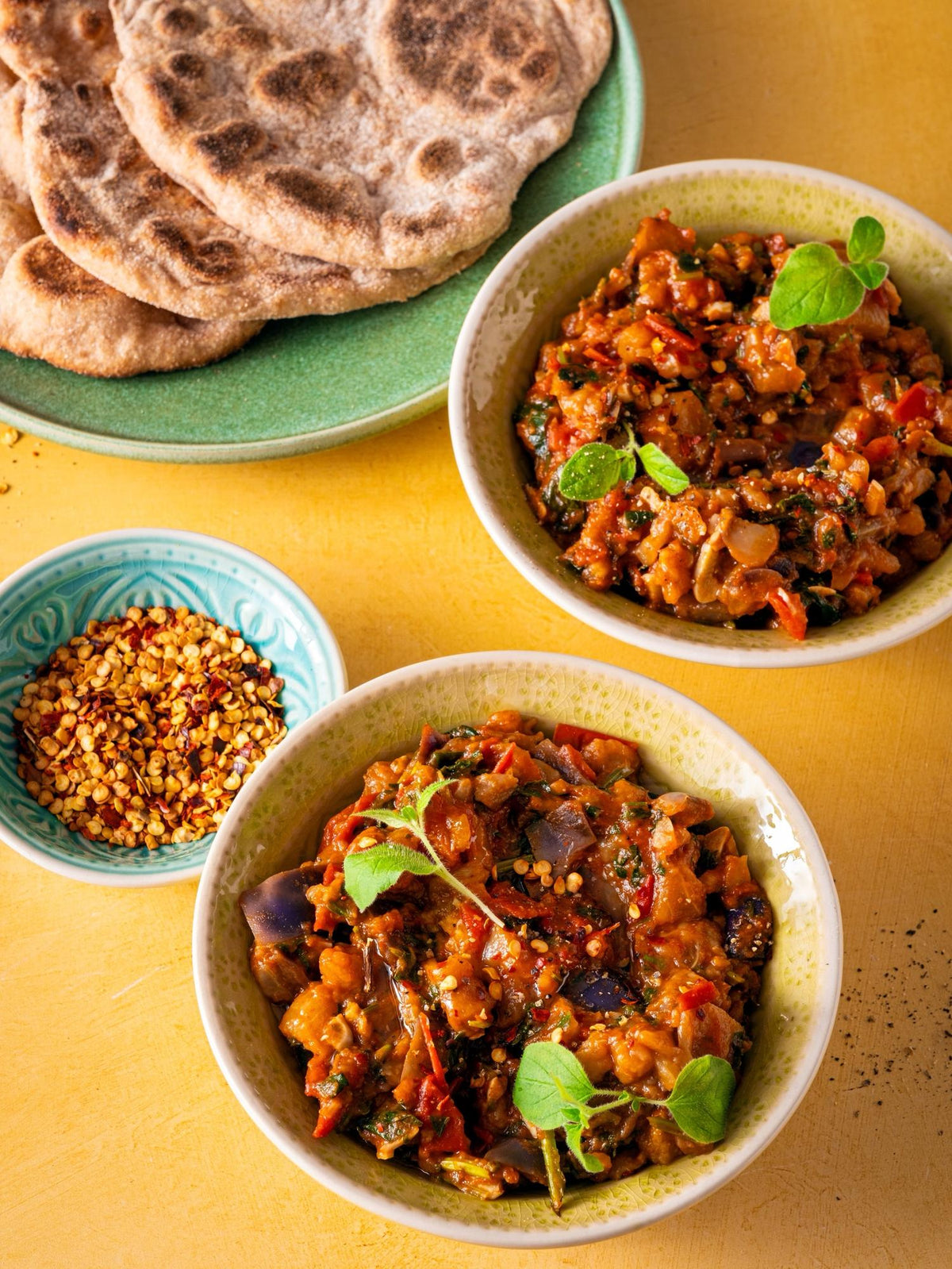 Salată marocană de vinete