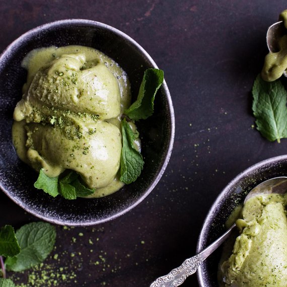 Înghețată matcha