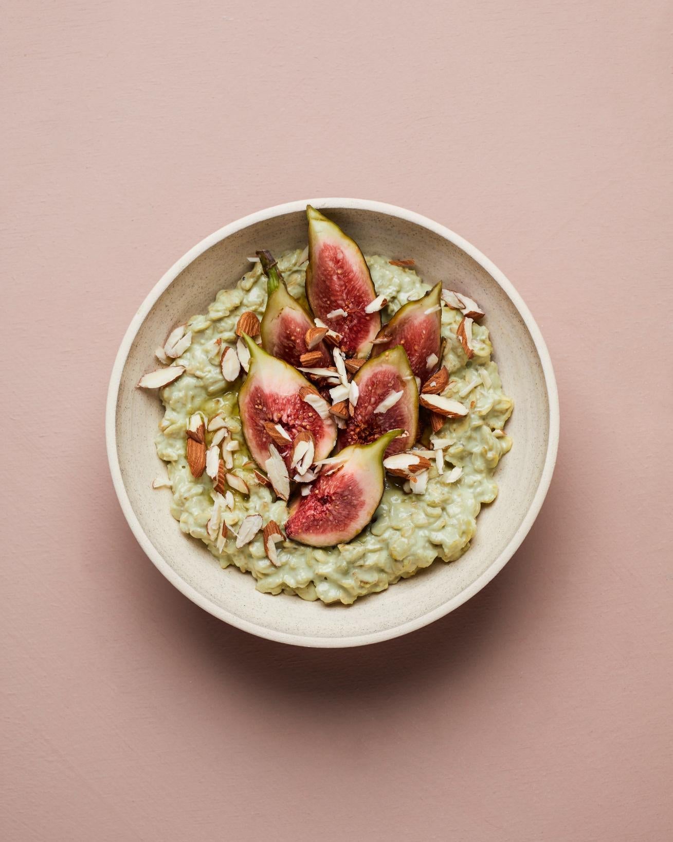 Terci de orz cu matcha