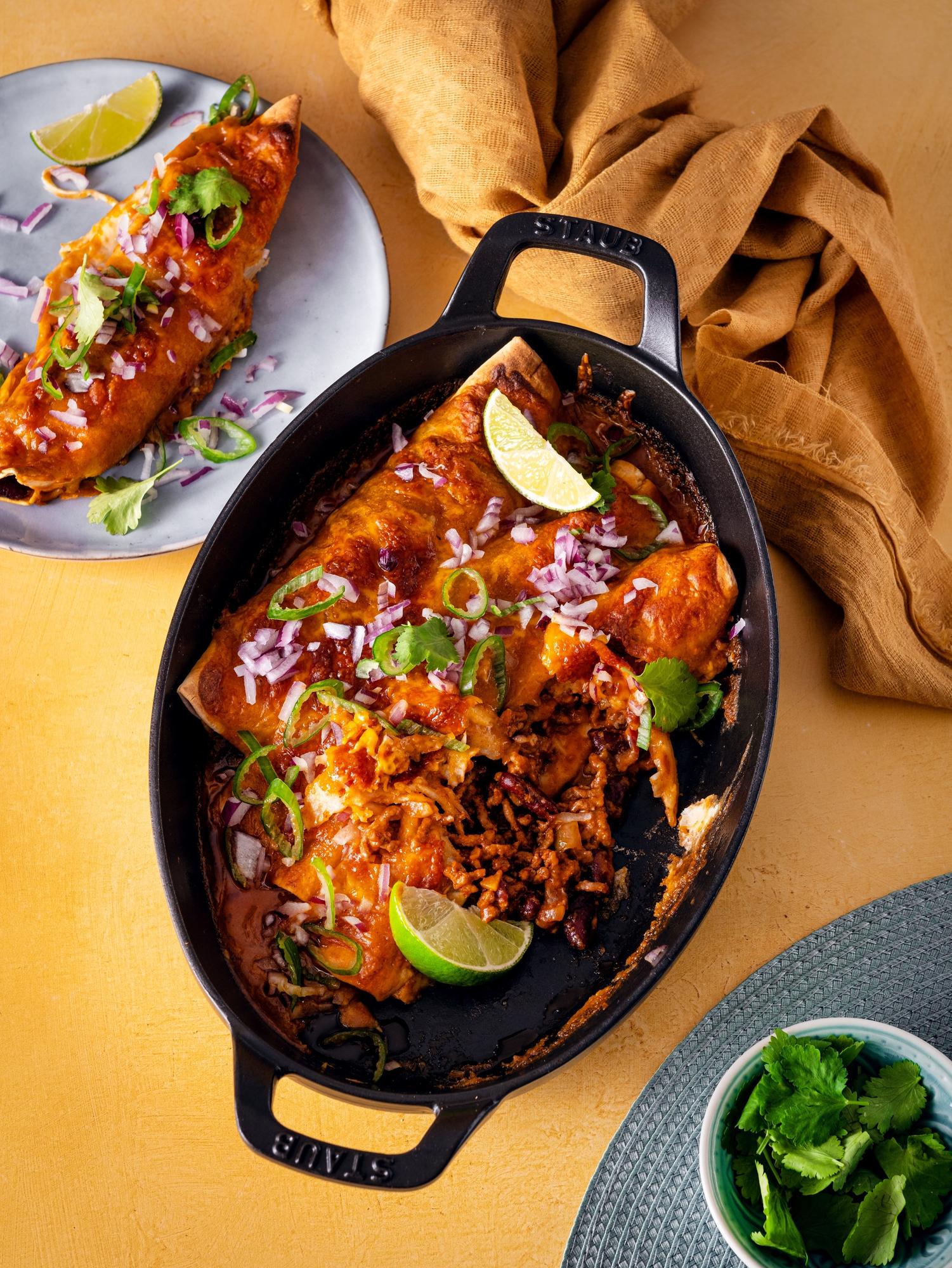 Enchiladas mexicane