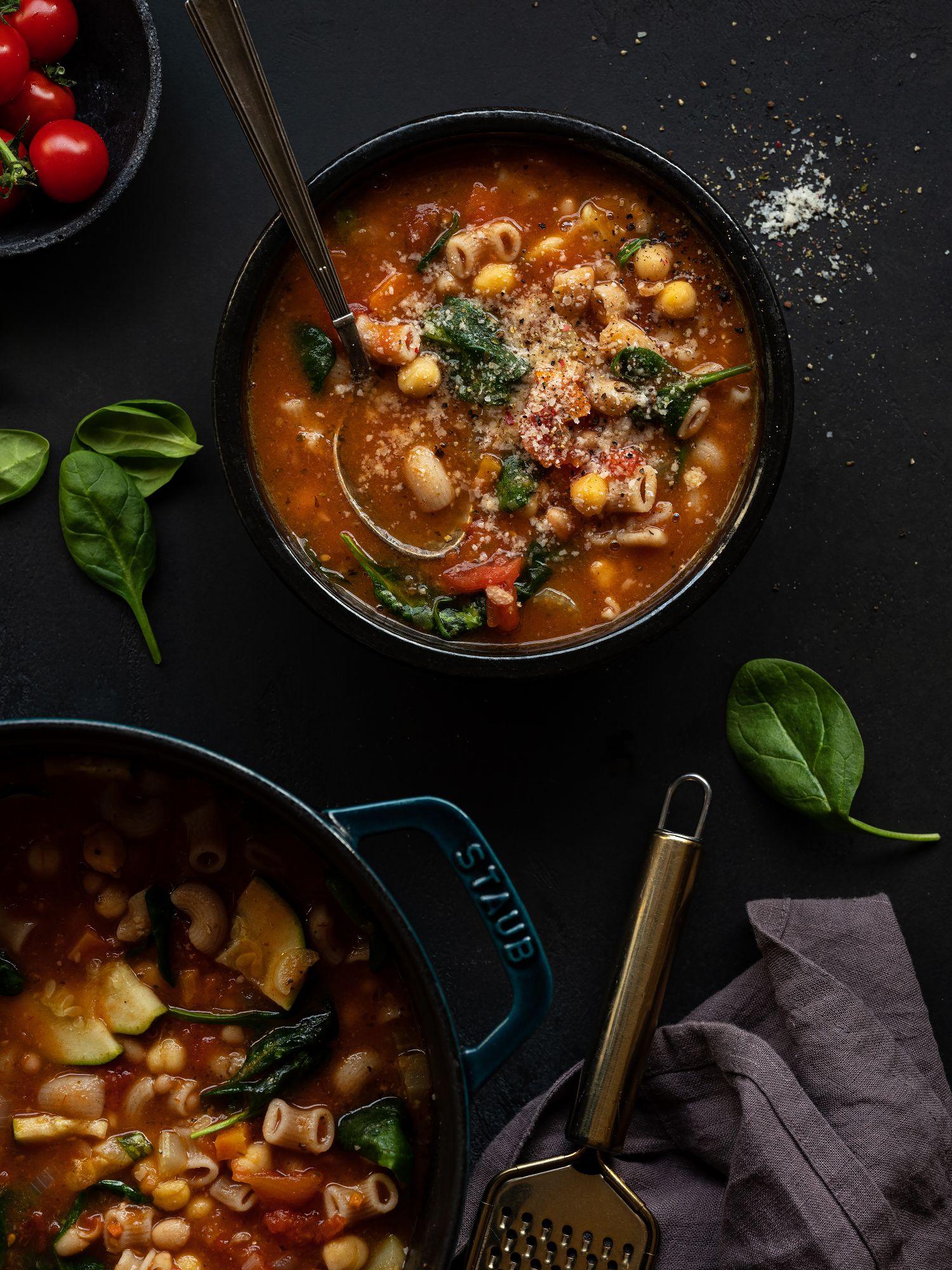 Minestrone dintr-o singură oală