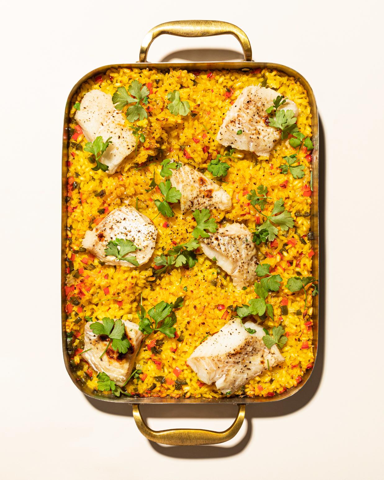 Risotto copt cu cod