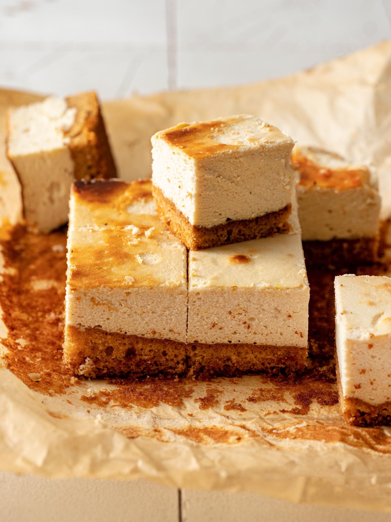 Cheesecake polonez cu brânză de vaci (sernik)